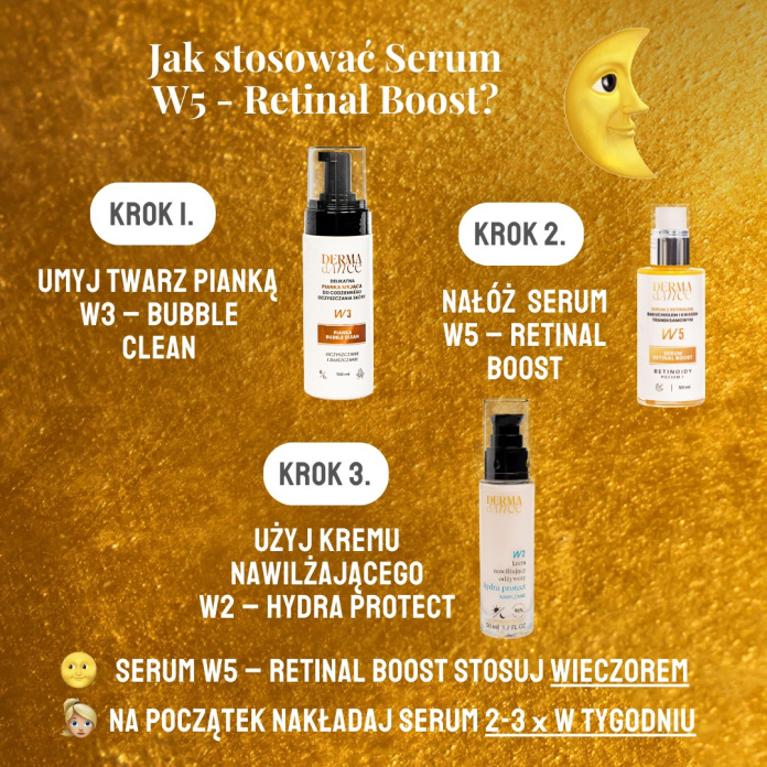 Jak używać Retinal Boost